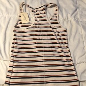 Striped tank top. Size medium